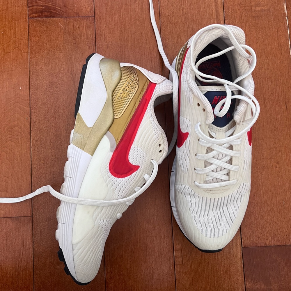 Nike Pegasus Air red / white / gold - Olympics release